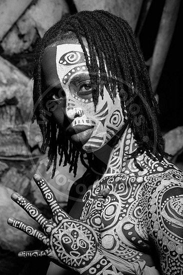 2023-07-05 Krystal - African Tribal Art Project