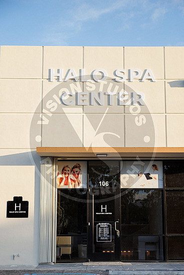Halo Spa Center Branding Photos